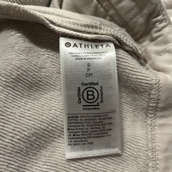 Athleta | Cozy Karma Twist Neck Sweatshirt | Toasted Brown Heather | Size S - Picture 11 of 15